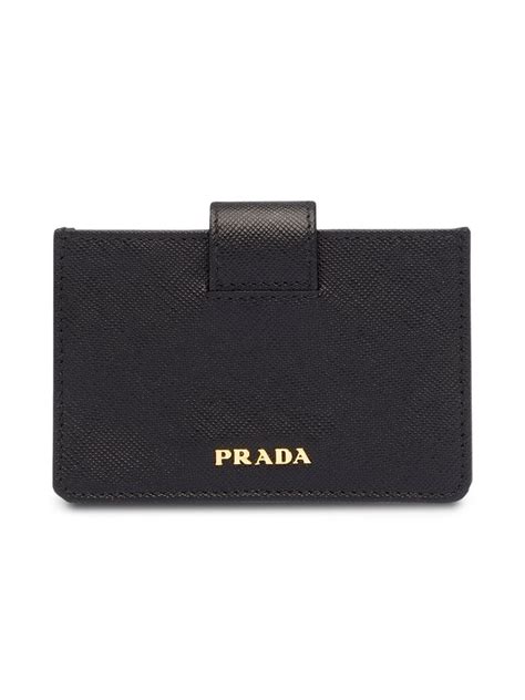 prada card holder bow|farfetch Prada wallet.